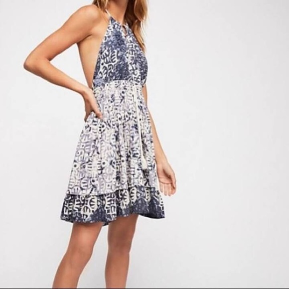 Free People Dresses & Skirts - Free People Backless Halter Dress